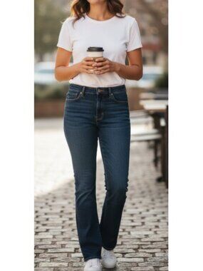 CHADWICKS Traditional Fit Classic Stretch Denim Jeans Ladies Size 16 P